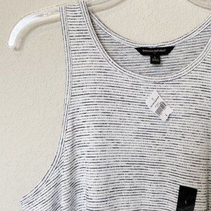 NWT Banana Republic Striped Racer-back Tank